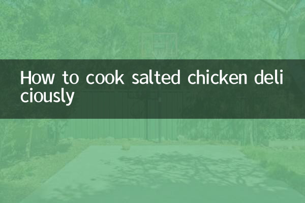 Como cozinhar deliciosamente frango salgado