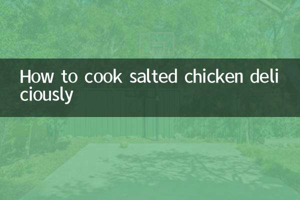 Como cozinhar deliciosamente frango salgado