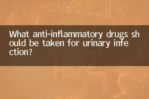Какие противовоспалительные препараты следует принимать при инфекции мочевыводящих путей?