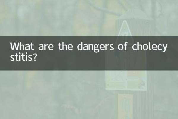 담낭염의 위험은 무엇입니까?