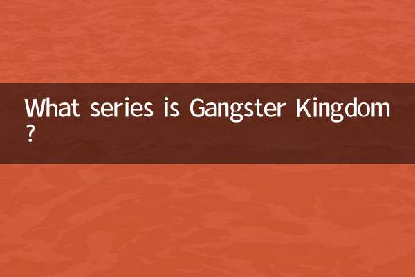 Que série é Gangster Kingdom?