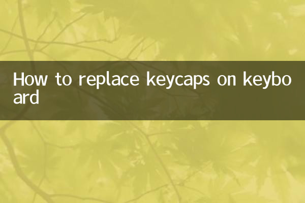 So ersetzen Sie Tastenkappen auf der Tastatur