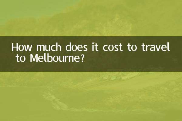 How much does it cost to travel to Melbourne?