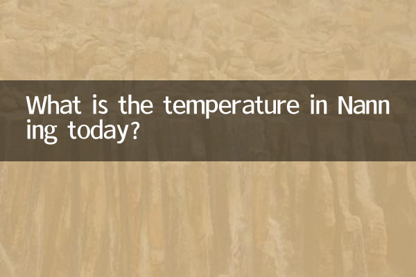 ما هي درجة الحرارة في ناننينغ اليوم؟