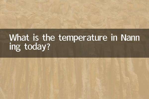 ما هي درجة الحرارة في ناننينغ اليوم؟