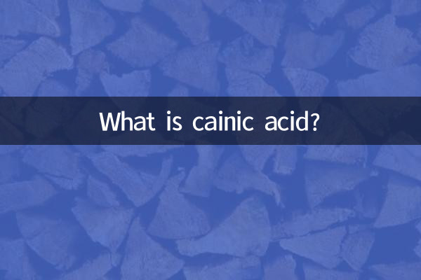 What is cainic acid?