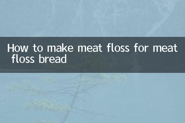 Como fazer fio dental para pão de fio dental