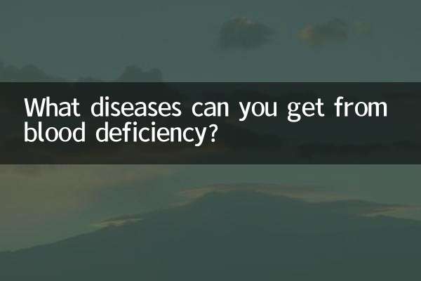 血虛會得什麼病