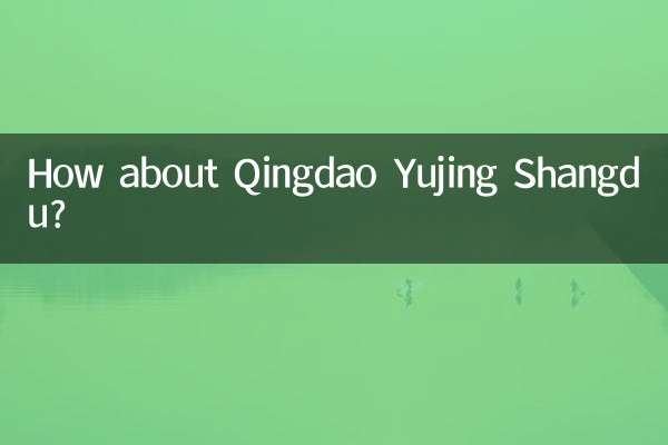 How about Qingdao Yujing Shangdu?