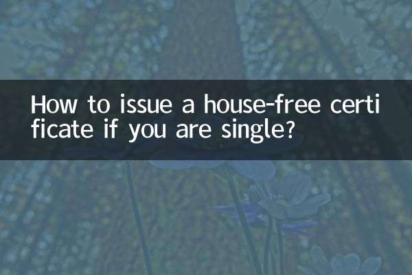 Wie stellt man als Single eine Wohnungsfreibescheinigung aus?