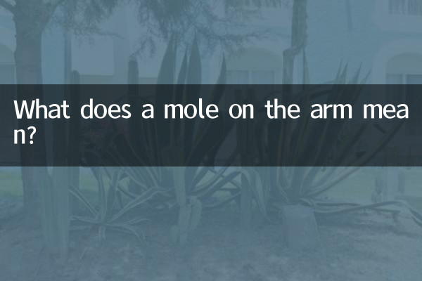 O que significa uma verruga no braço?