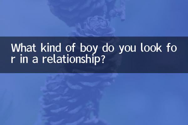 آپ کسی رشتے میں کس قسم کے لڑکے کی تلاش کرتے ہیں؟