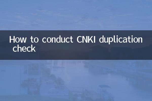 So führen Sie eine CNKI-Dublettenprüfung durch