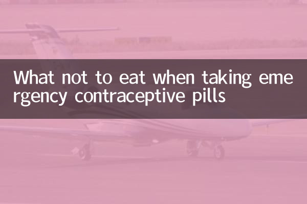Cosa non mangiare quando si prende la pillola contraccettiva d'emergenza