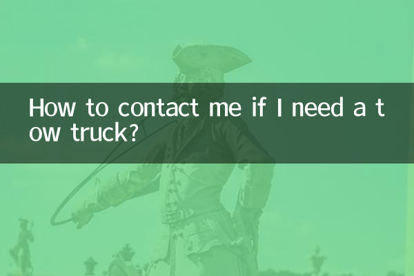 كيف تتصل بي إذا كنت بحاجة إلى شاحنة سحب؟