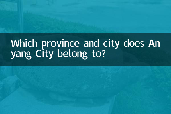 Which province and city does Anyang City belong to?