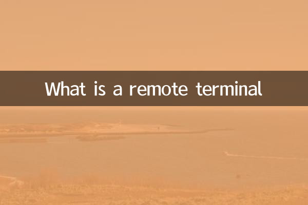 What is a remote terminal
