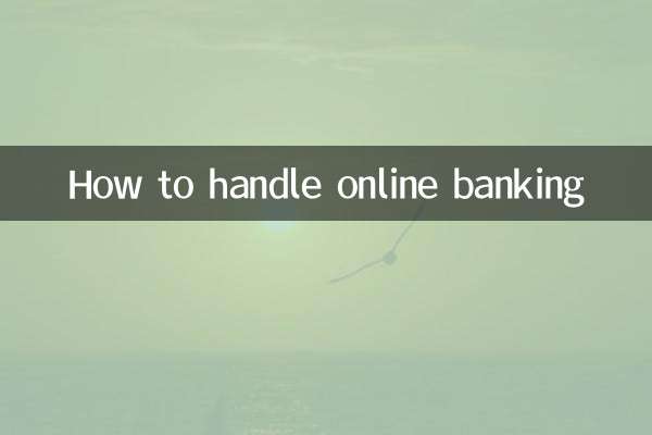 How to handle online banking