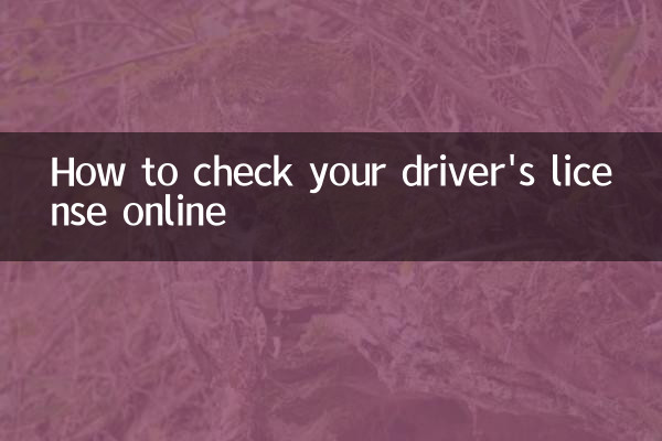 オンラインで運転免許証を確認する方法