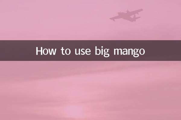 Cómo usar Big Mango