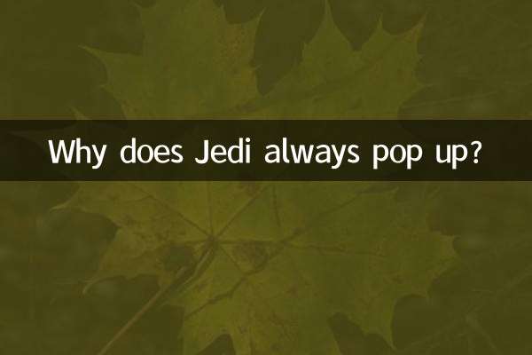 Por que Jedi sempre aparece?