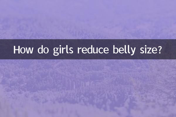 Como as meninas reduzem o tamanho da barriga?