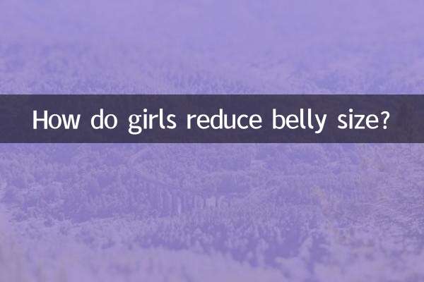 Como as meninas reduzem o tamanho da barriga?