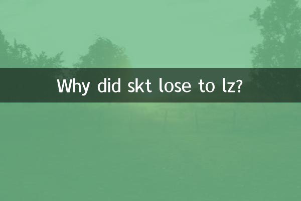 skt為什麼輸給lz