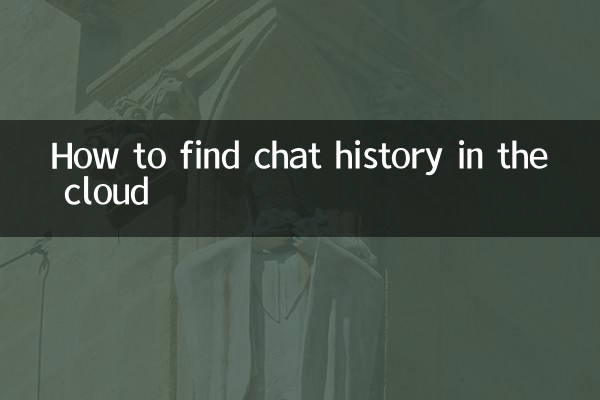 Как найти историю чатов в облаке