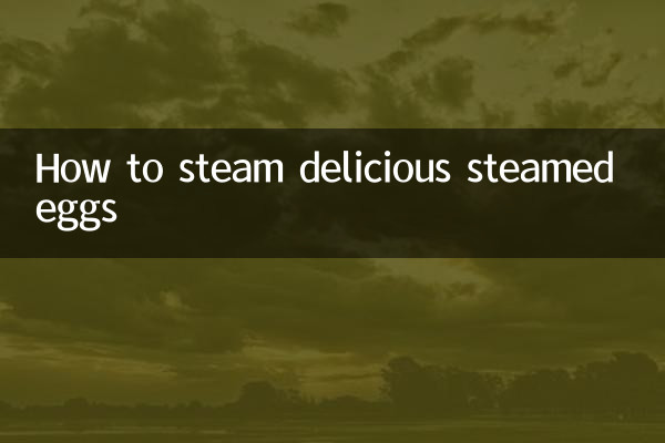 Como cozinhar deliciosos ovos cozidos no vapor