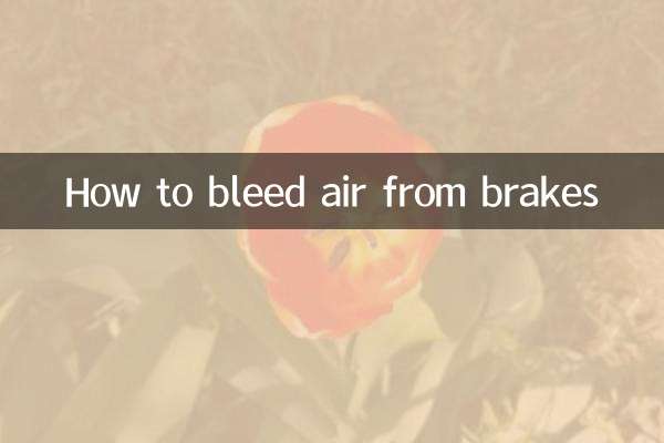 Como sangrar o ar dos freios