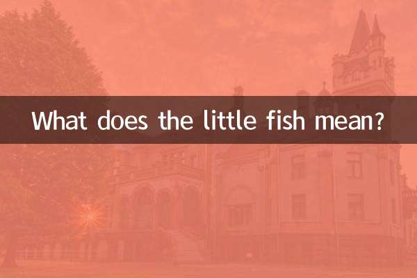 Was bedeutet der kleine Fisch?