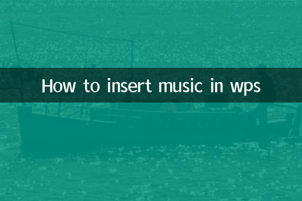 So fügen Sie Musik in WPS ein