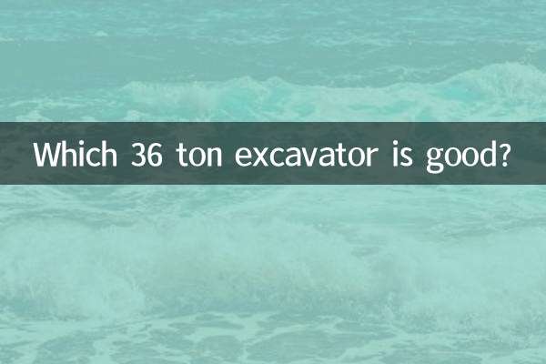 أي حفارة 36 طن جيدة؟