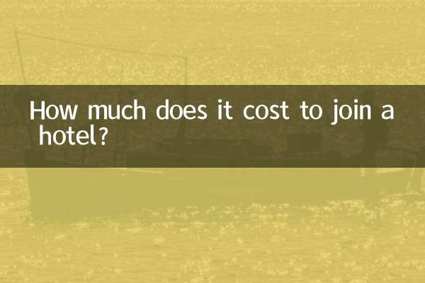 Wie viel kostet es, einem Hotel beizutreten?