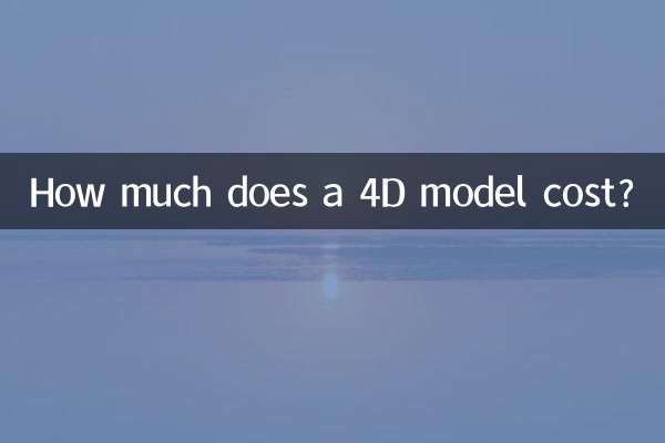 একটি 4D মডেলের দাম কত?