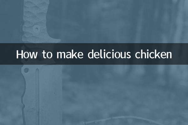 Come preparare un pollo delizioso