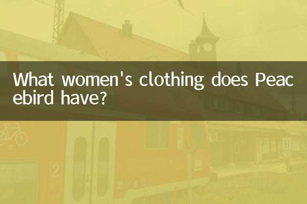 Welche Damenbekleidung gibt es bei Peacebird?