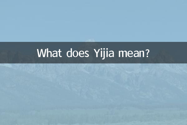 यिजिया का मतलब क्या है?