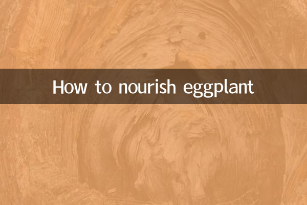 How to nourish eggplant