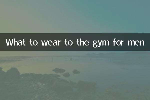 What to wear to the gym for men