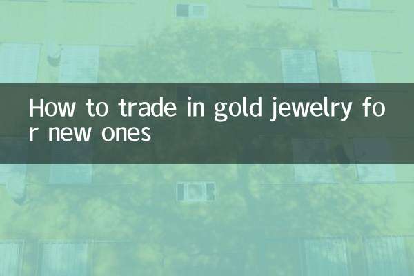 So tauschen Sie Goldschmuck gegen neuen ein