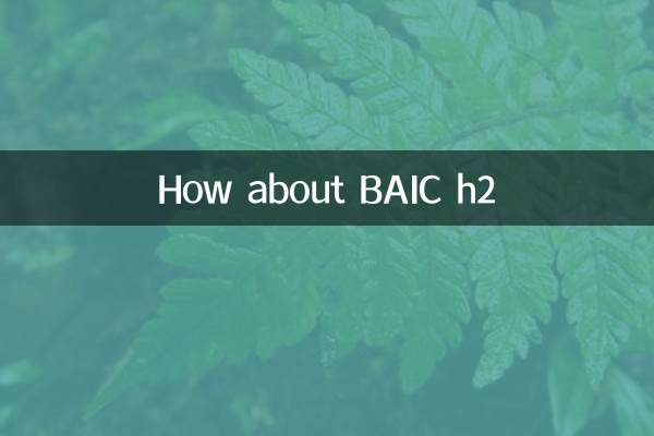 BAIC h2 के बारे में क्या ख्याल है?
