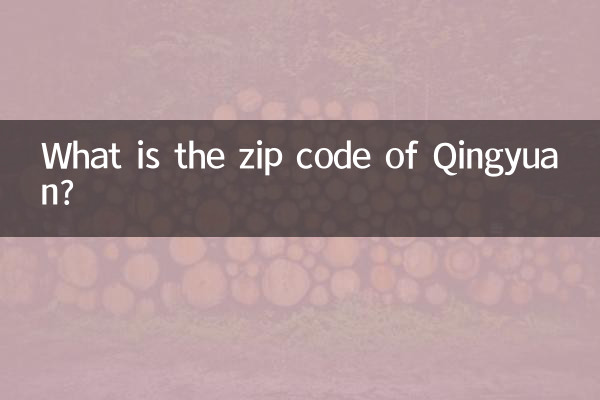 Qual é o código postal de Qingyuan?