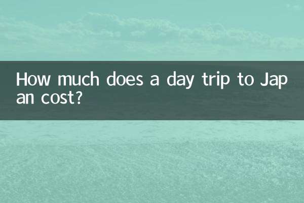 جاپان کے لئے ایک دن کے سفر پر کتنا خرچ آتا ہے؟