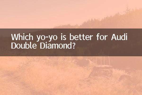 Which yo-yo is better for Audi Double Diamond?