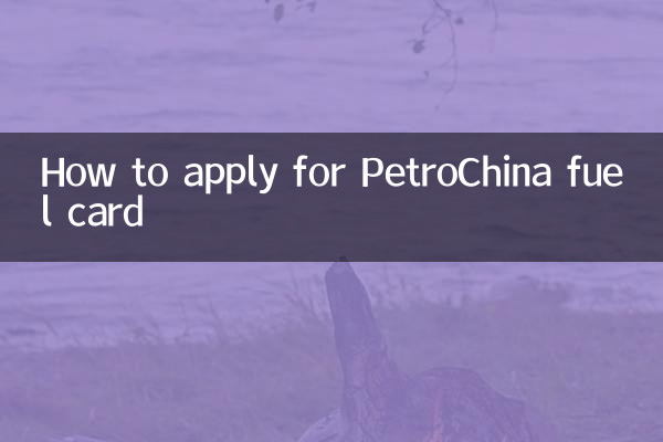 পেট্রো চায়না ফুয়েল কার্ডের জন্য কীভাবে আবেদন করবেন
