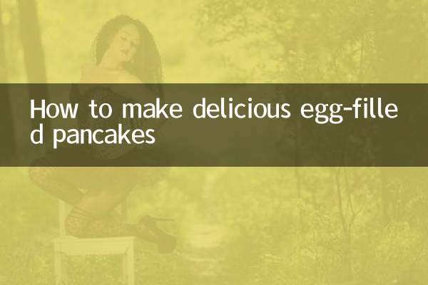 Comment faire de délicieuses crêpes fourrées aux œufs