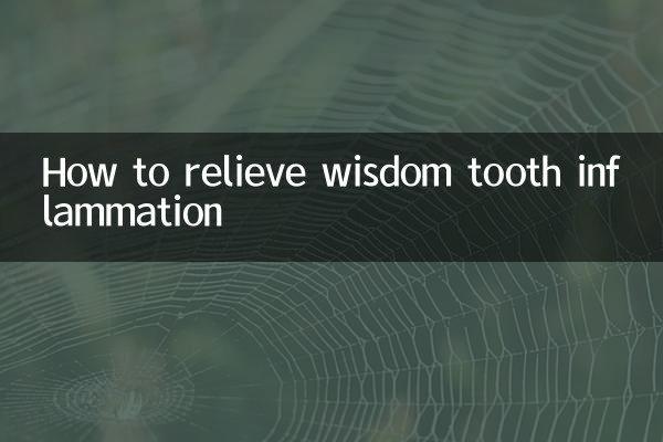 Comment soulager l'inflammation des dents de sagesse