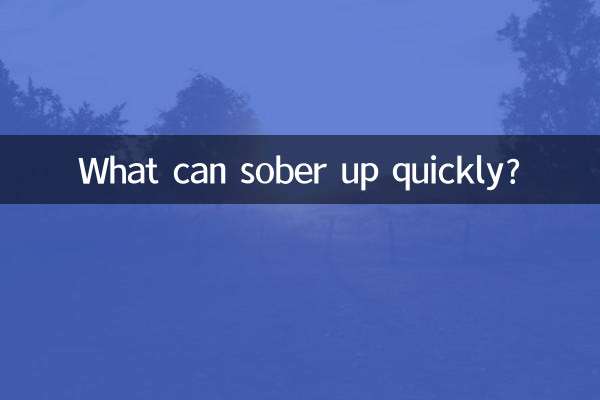O que pode ficar sóbrio rapidamente?
